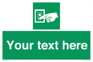 Custom Light Switch Sign